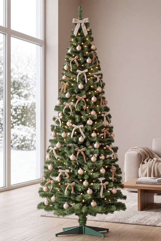 Sztuczna choinka Silhouette PVC 180 cm | Wiecznie Żywe Choinki
