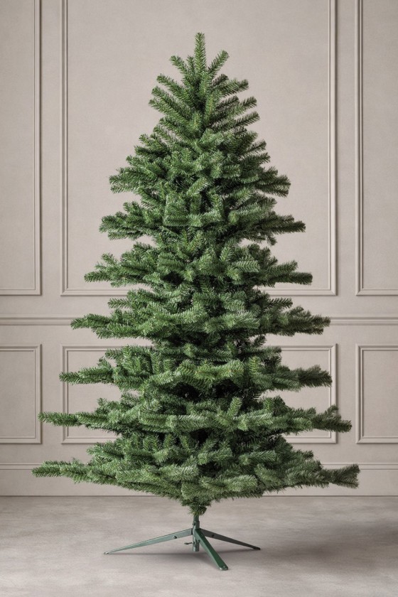 Sztuczna choinka Slim Line PVC 210 cm | Wiecznie Żywe Choinki