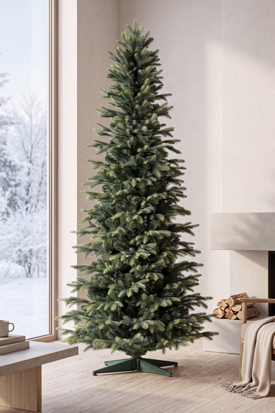 Sztuczna choinka Tajga II Slim Mix PE 240 cm