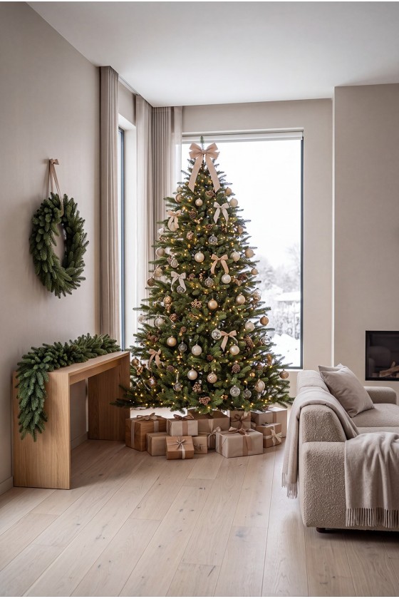 Zestaw świąteczny Noel mix PE 240cm | Wiecznie Żywe Choinki