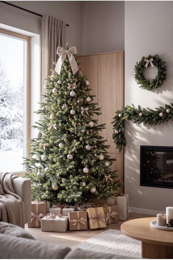 Zestaw świąteczny Nevada II mix PE 210cm | Wiecznie Żywe Choinki