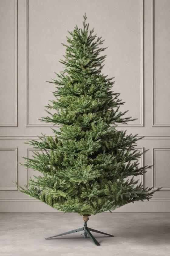Sztuczna choinka Alaska Mix PE 210 cm w oświetleniu LED