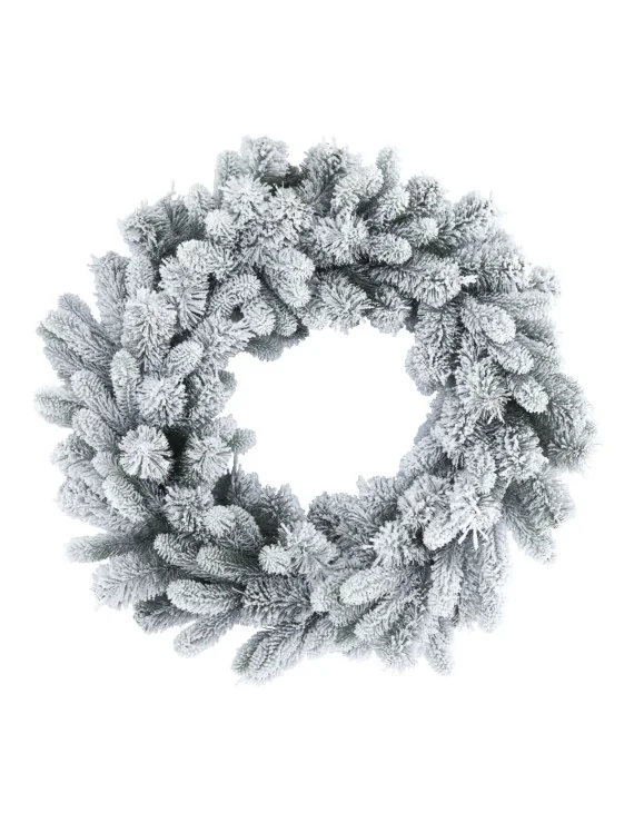 Wianek/ Wreath Rocky Flocked 80cm Wianek/ Wreath Rocky Flocked 80cm