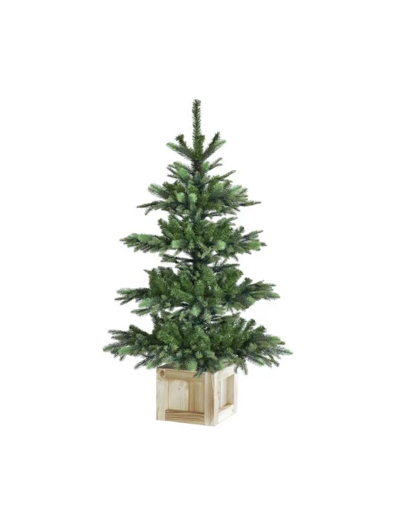 Choinka_gaia_mix_pe_w_drewnianej_skrzyni