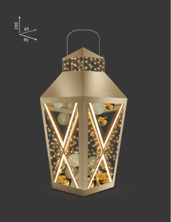 Latarenka świetlna LED 85x200x85cm