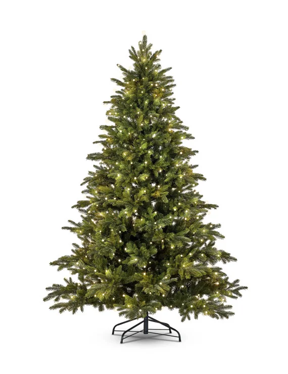 Choinka z oświetleniem Noel mix PE 180cm