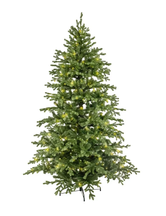 Choinka Rubina mix PE210cm z oświetleniem