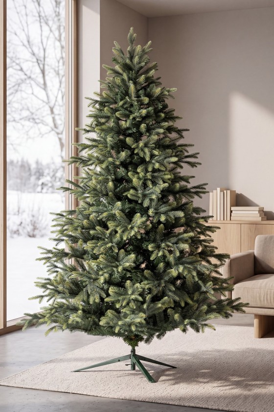 Sztuczna choinka Nevada II Mix PE 150 cm | Wiecznie Żywe Choinki
