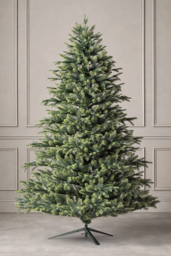 Sztuczna choinka Nevada II 100% PE 240 cm | Wiecznie Żywe Choinki